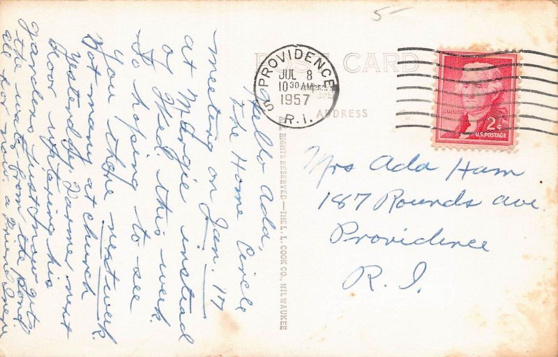 J82/ St Cloud Florida RPPC Postcard c1950s VFW Veterans Foreign Wars 352