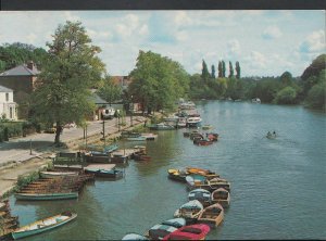 Cheshire Postcard - The River Dee, Chester   RR196