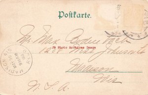 Germany, Lahnstein, Stolzenfels und Oberlahnstein, Stengel 1897