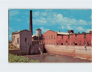 Postcard Mill Stream, Amana, Iowa