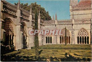 Postcard Modern Batalha (Portugal) Real Claustro e Jardim