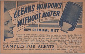 Advertising Postcard Kristee Co Window Cleaner Akron OH