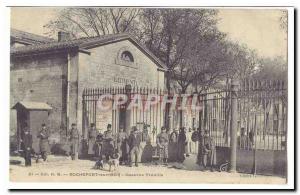 Rochefort sur Mer Postcard Old Barracks Treville (good plan anime)