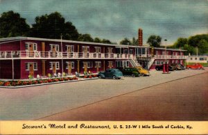 Kentucky Corbin Stewart's Motel and Restaurant 1939