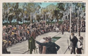FLORIDA, 1900-1910s; Shuffleboard, A Popular Sport In Florida