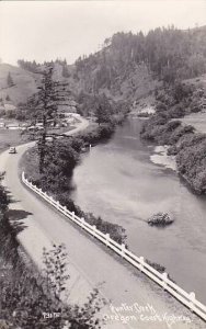 Oregon Oregon Coast Highway Hunter Creek Real Photo