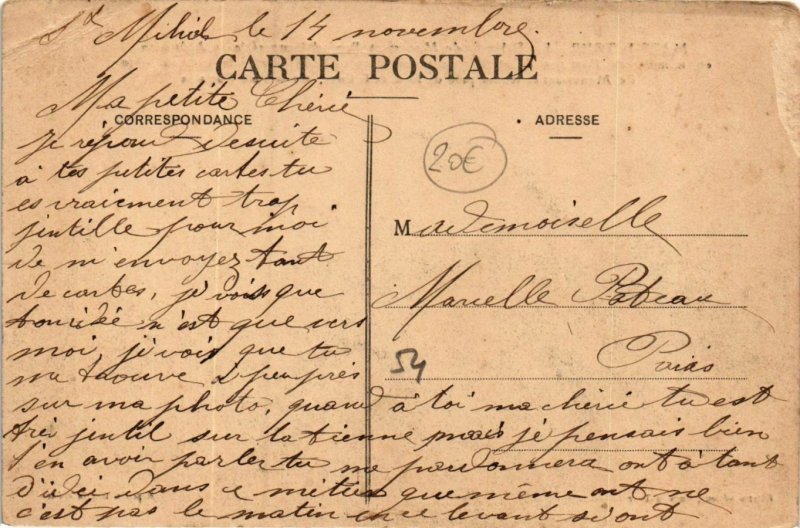 CPA MARS-la-TOUR Les Délégués du Monument allemand (864817)