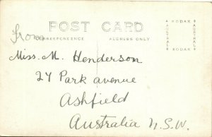 PC CPA AUSTRALIA, SYDNEY, GOVT. HOUSE, Vintage REAL PHOTO Postcard (b27080)