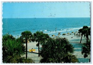 1978 Greetings From Myrtle Beach South Carolina SC Blue Atlantic View Postcard