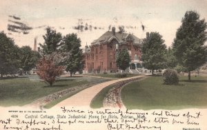 Vintage Postcard 1906 Central Cottage State Industrial Home For Girls Adrian MI