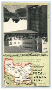 1960 Factory Business Advertising Map Israel Haifa Posted Vintage Postcard