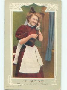 Divided-Back PRETTY WOMAN Risque Interest Postcard AA8713