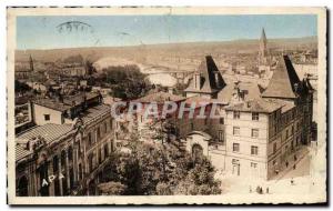 Old Postcard Montauban Vue Generale and Musee Ingres