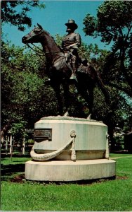 General Mcpherson Statue Memorial Park Mcpherson Kansas 67460 Civil War Postcard 