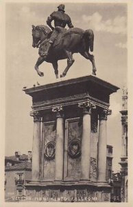 Italy Venezia Monumento Colleoni Real Photo