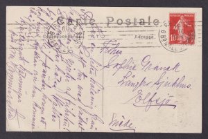 FRANCE, Postcard RPPC, Paris, The Boulevard Madeleine