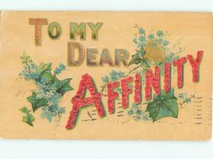 Divided-Back BEAUTIFUL FLOWERS SCENE Great Postcard AA2739