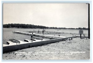 Salvation Army Camp Wonderland Camp Lake Wisconsin WI Real Photo RPPC Postcard