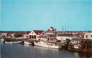 Point Pleasant Beach New Jersey Squan Coast Guard Station Postcard 21-12744