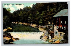 Vintage 1910's Postcard McConnells Mill New Castle Slippery Rock Township PA