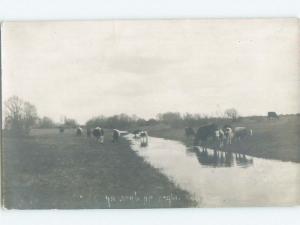 old rppc NICE VIEW Postmarked Copenhagen - Kobenhavn Denmark i3513