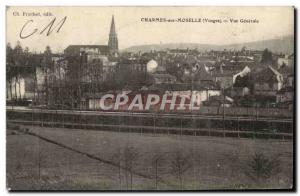 Charmes sur Moselle Old Postcard General view