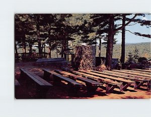 Postcard Pulpit and Choir Mound, Cathedral of the Pines, Rindge, New Hampshire