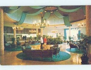 Pre-1980 GOLF CLUB & LOBBY OF HOTEL Freeport Grand Bahama Island Bahamas F6400