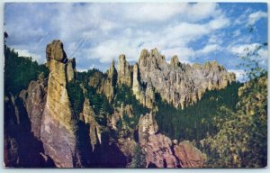 M-2410 Cathedral Spires Custer State Park In The Black Hills Of South Dakota