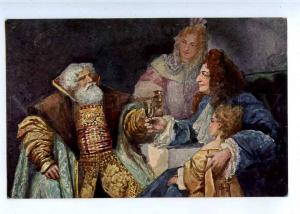 223865 RUSSIA SOLOMKO Visiting Richard #1068 vintage postcard