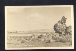 RPPC PYRAMID LAKE NEVADA NO. 5 VINTAGE REAL PHOTO POSTCARD