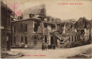 CPA La Gorgue - Ruines de la Mairie (136312)