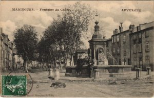 CPA MARINGUES Fontaine du Chery (1255627)