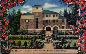 USA The Monastery Sanctuary of Our Sorrowful Mother Portland Oregon Linen 09.96