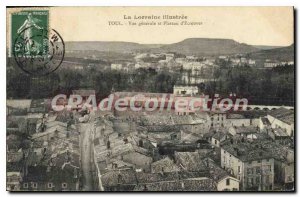 Old Postcard Toul Vue Generale and Plateau D'Ecrouves