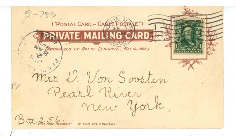 MA - Boston. Old State House  (Private Mailing Card)
