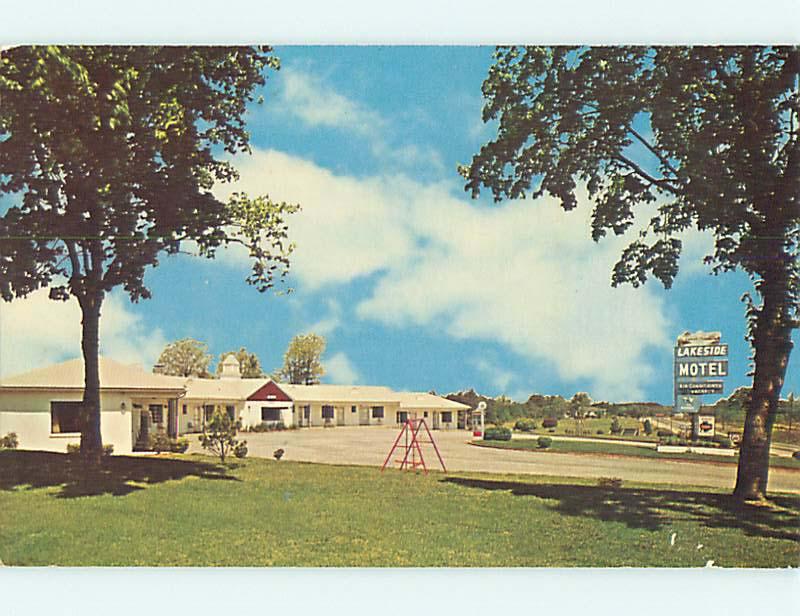 Unused Pre-1980 LAKESIDE MOTEL Creedmoor North Carolina NC u2261