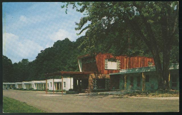 Green Acres Motel Parkersburg WV 50's 60's Vintage Unused Postcard West Virginia