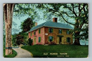Lexington MA-Massachusetts, Old Munroe Tavern, Vintage Postcard