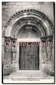 Postcard Old St Bertrand De Comminges Gate Entree De La Chapelle