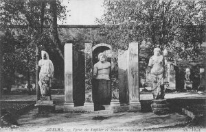 Algeria 1916 Guelma Torse de Jupiter et Statues Rhamissa WWI field postcard