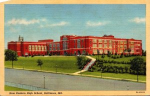 Maryland Baltimore New Eastern High School Curteich