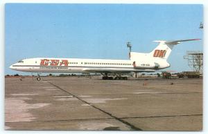 Postcard CSA Czechoslovakia Airlines  Plane B36