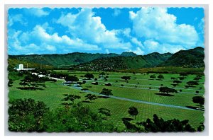 National Memorial Cemetery Honolulu Hawaii HI UNP Chrome Postcard R13