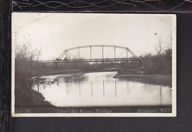 The Old River Bridge,Stanton,NE BIN 