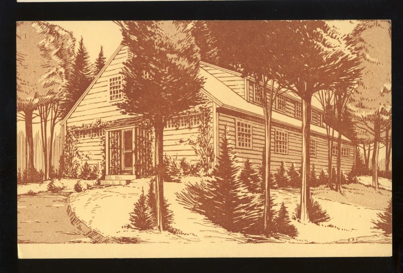 Sharon, New Hampshire/NH Postcard, Sharon Arts Center, Drawing, #2