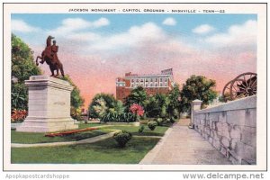 Tennessee Jackson Monument Capitol Grounds Nashville Tennessee