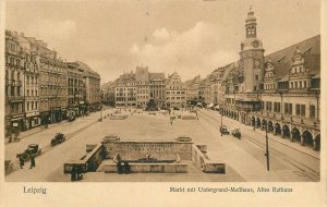 Lot of 6 postcards Germany Leipzig