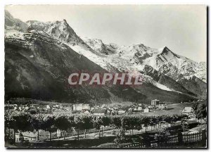 Modern Postcard Chamonix general view