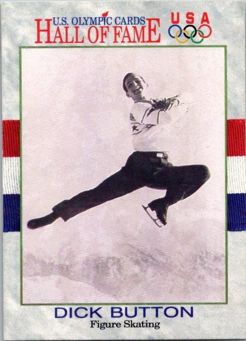 1991 Olympic Games Card Dick Button Figure Skating sk3164